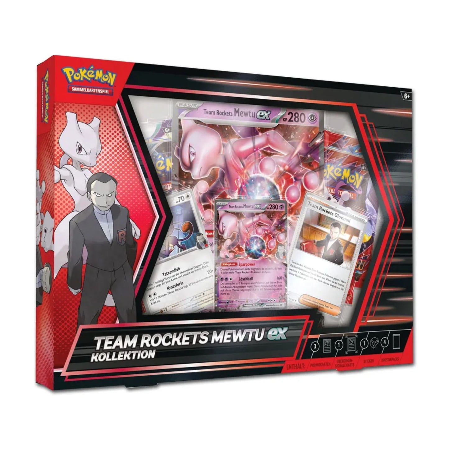 Team Rocket's Mewtu ex - Kollektion - DE