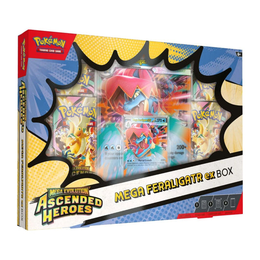 Ascended Heroes - Mega Feraligatr ex - Box - EN